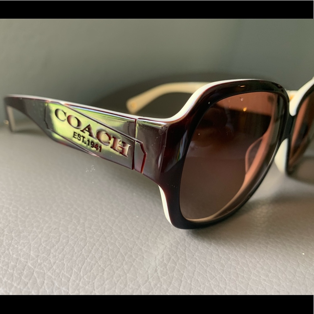 Coach tortoise sunglasses